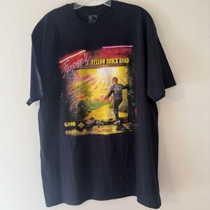 Elton John Farewell Tour Shirt Yellow Brick Road Final Tour 2022 Men's Size XL